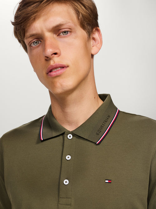 harrison-pique-kurzarm-poloshirt-utility-olive