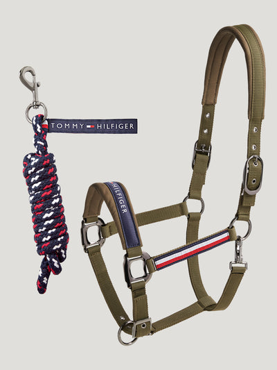 Yale Set Halfter und Führstrick UTILITY OLIVE