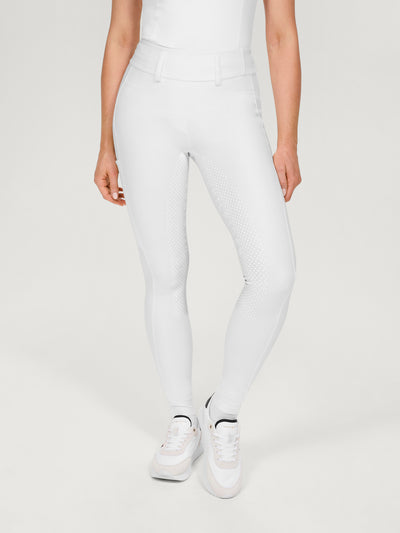 Highland Hybrid Vollbesatz Reithose OPTIC WHITE