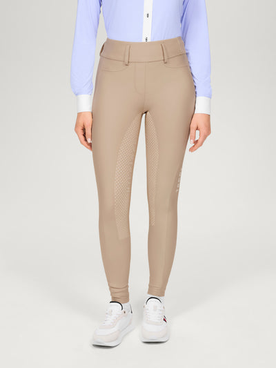 Highland Hybrid Vollbesatz Reithose BEIGE SEASONAL