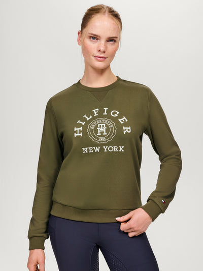 Evans Grafik-Sweatshirt UTILITY OLIVE