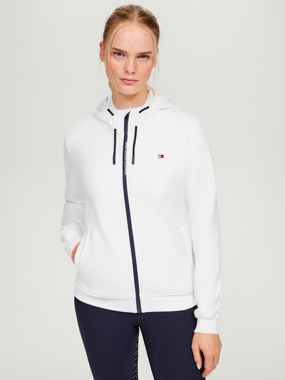 Kingston Kapuzenjacke mit Stretch-Reissverschluss ECRU