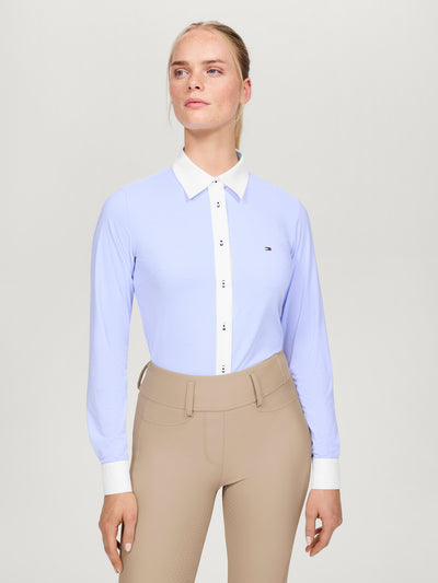 Essex Stretch Oxford Langarm-Shirt MULTI